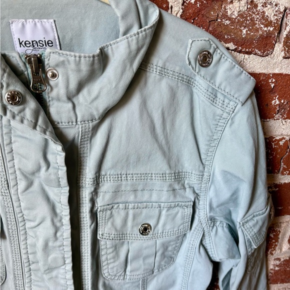 Kensie Jeans light blue utility jacket - Picture 5 of 7